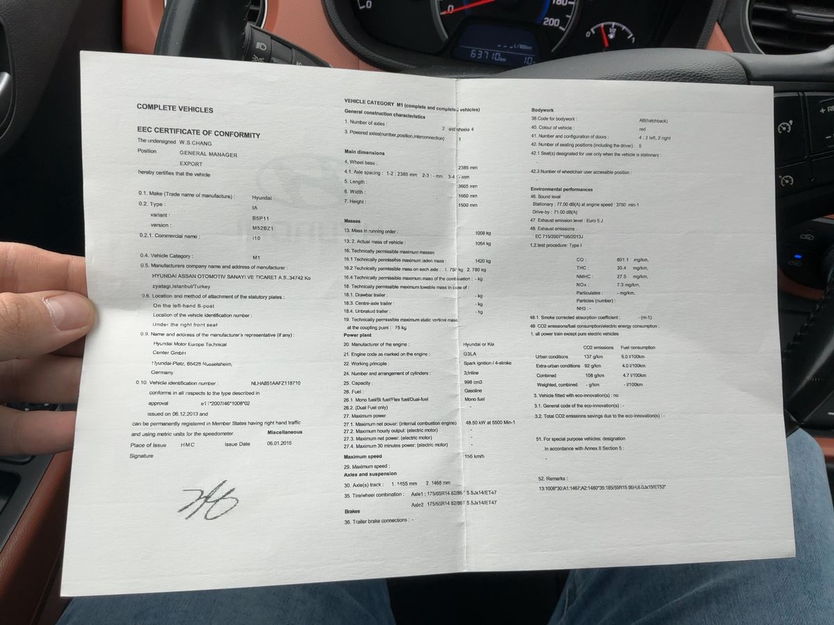 Hyundai i10 d'occasion