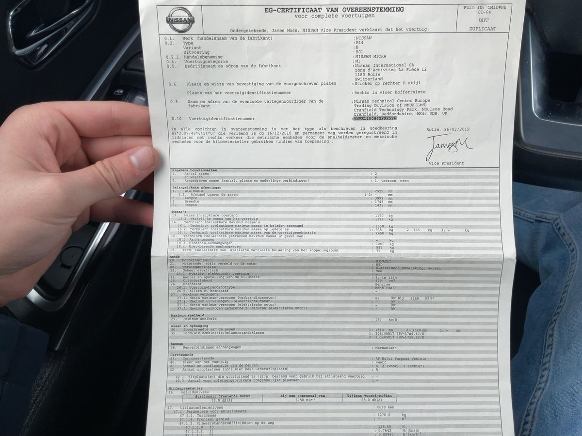 Nissan Micra d'occasion