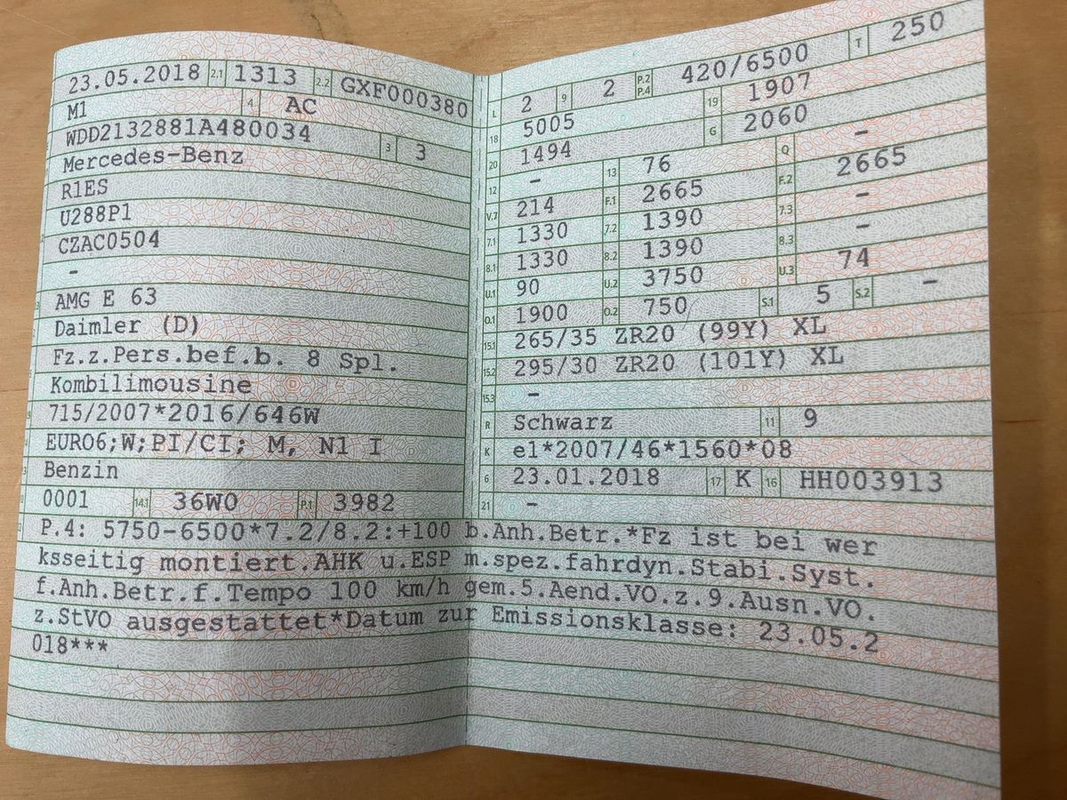 Mercedes-Benz E-Klasse E 63 AMG T 4Matic