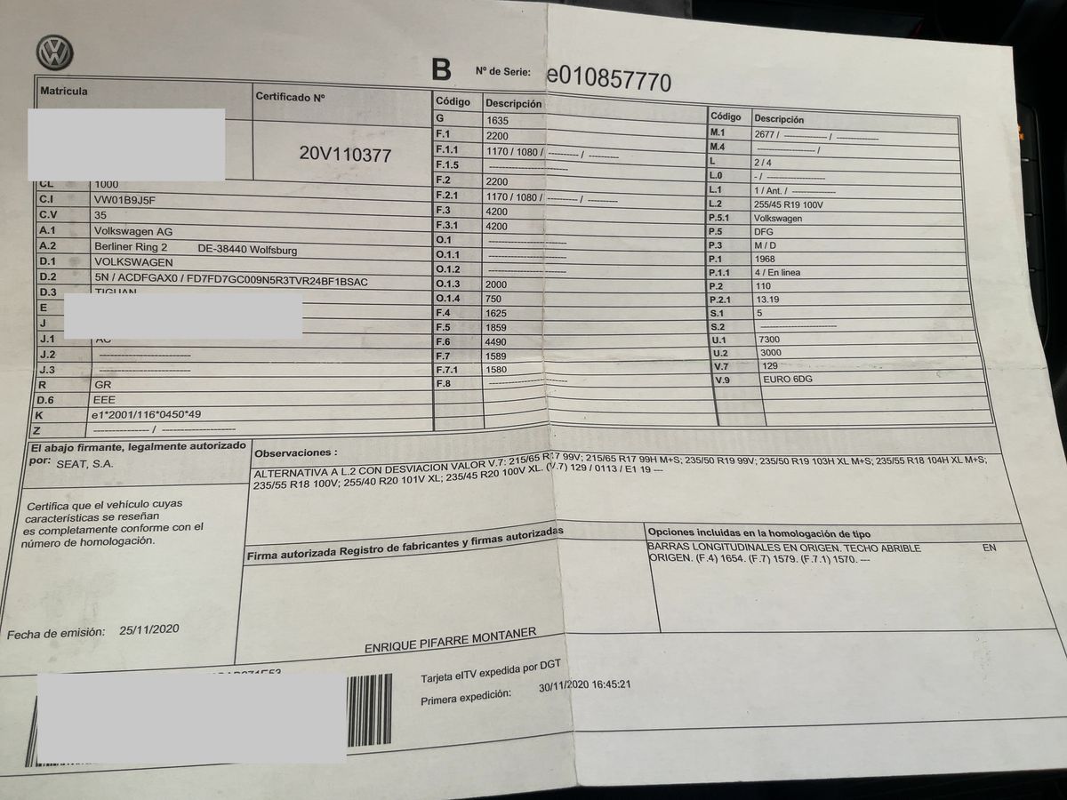 Volkswagen Tiguan d'occasion