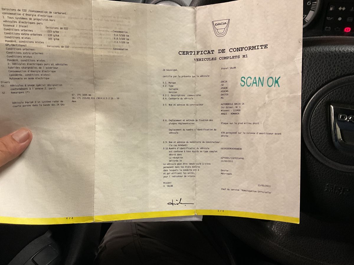 Dacia Duster 1.6 Ambiance 4x2