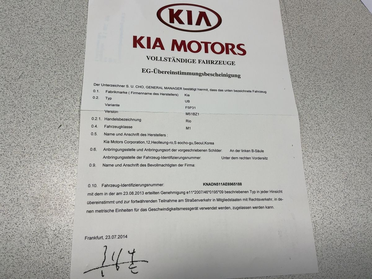 Kia Rio d'occasion