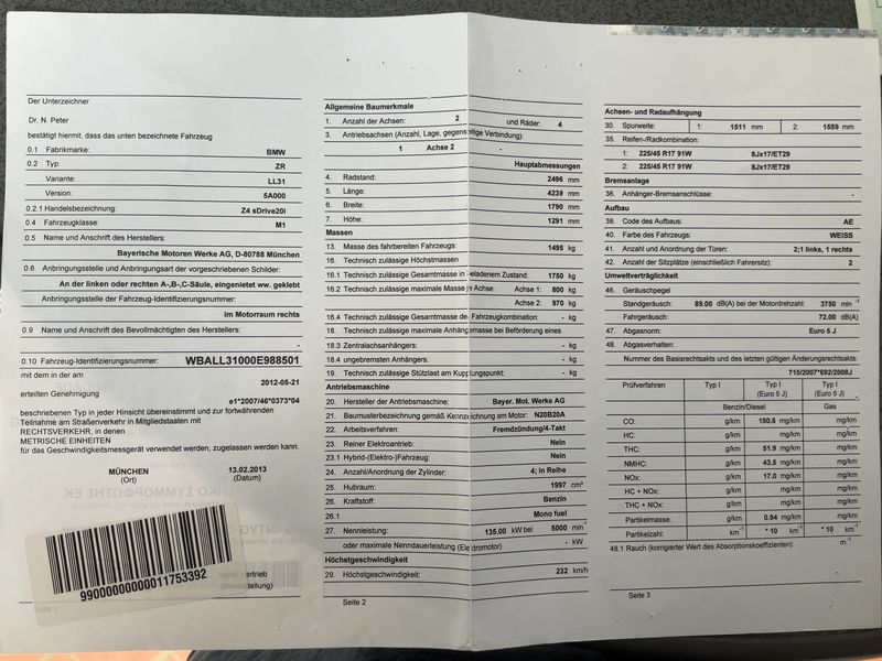 BMW Z4 sDrive 20i — zdjęcie 16
