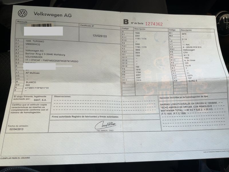 Volkswagen Touran 2.0 TDI Advance BlueMotion Tech — zdjęcie 16
