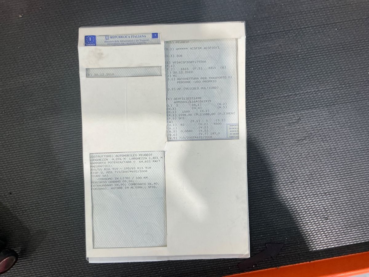 Peugeot 308 1.6 Tecno