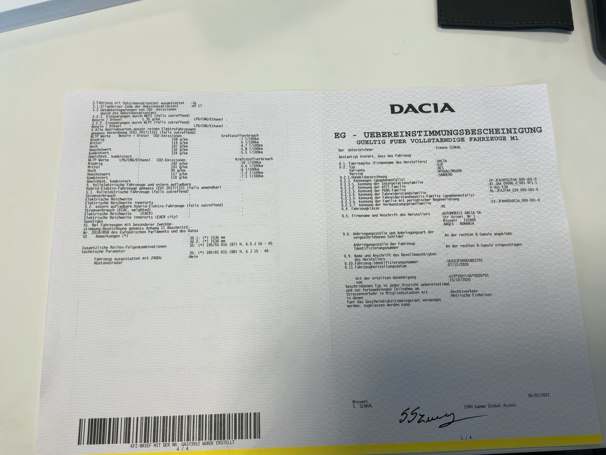 Dacia Sandero d'occasion