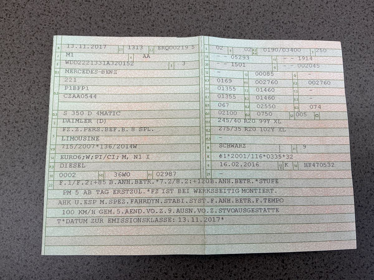 Mercedes-Benz S-Klasse d'occasion