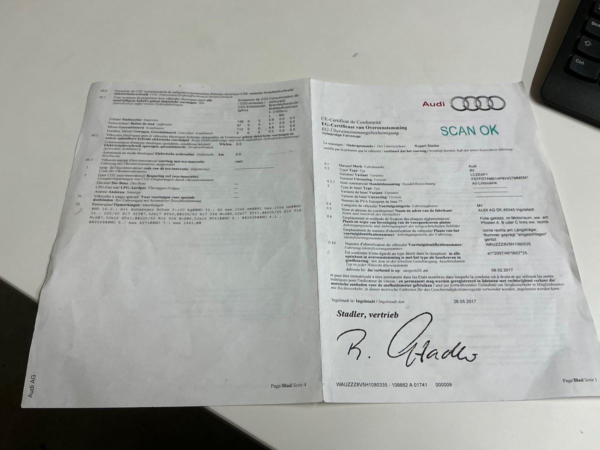 Audi A3 d'occasion