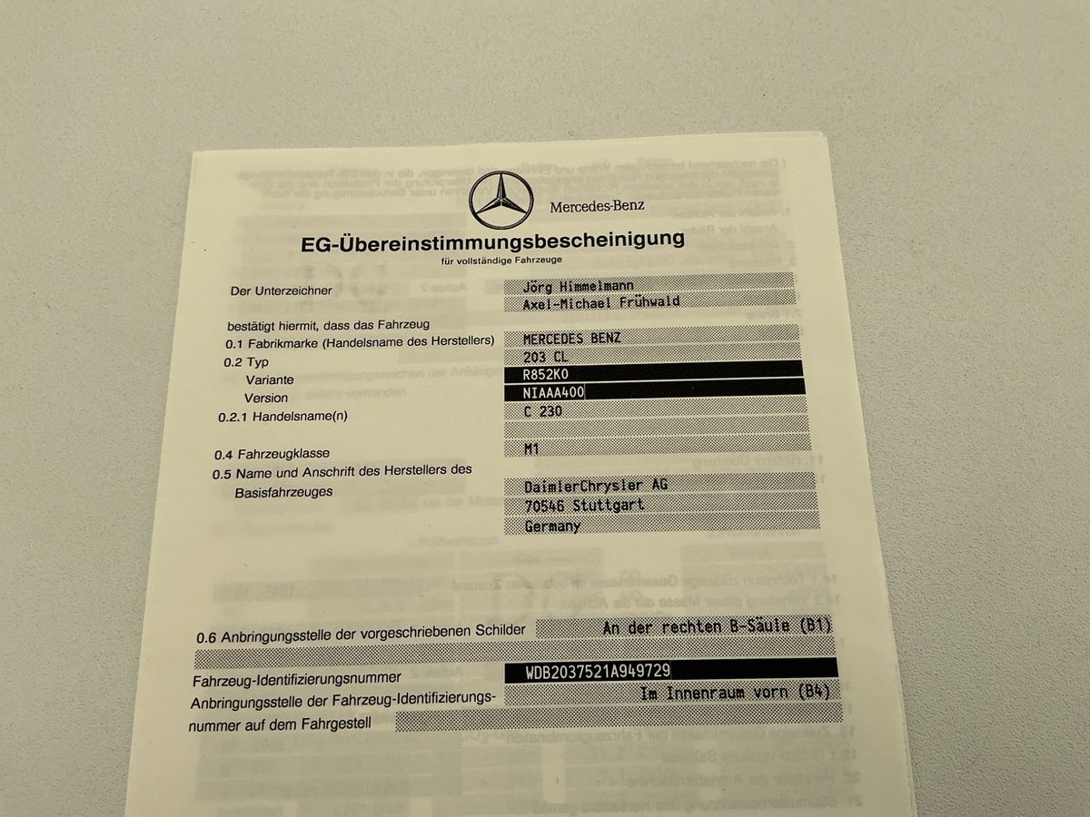 Mercedes-Benz C-Klasse d'occasion