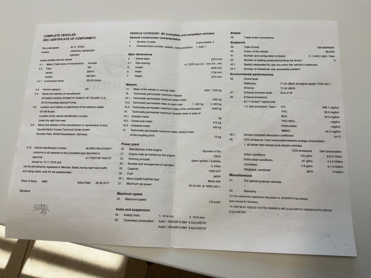 Hyundai i20 d'occasion