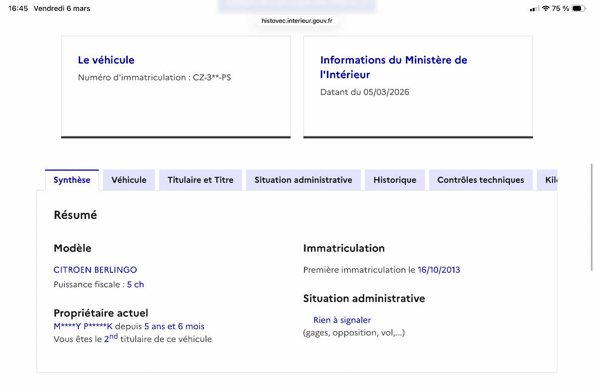 Citroen Berlingo d'occasion