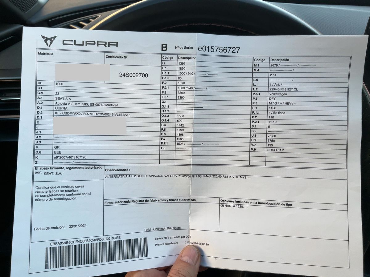 Cupra Leon d'occasion