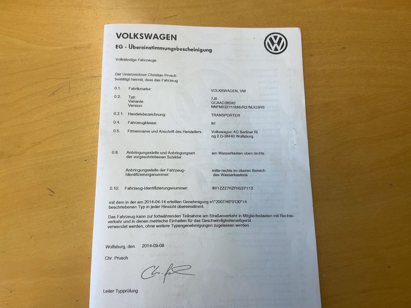 Volkswagen T5 Transporter 2.0 TDI Kasten — zdjęcie 16
