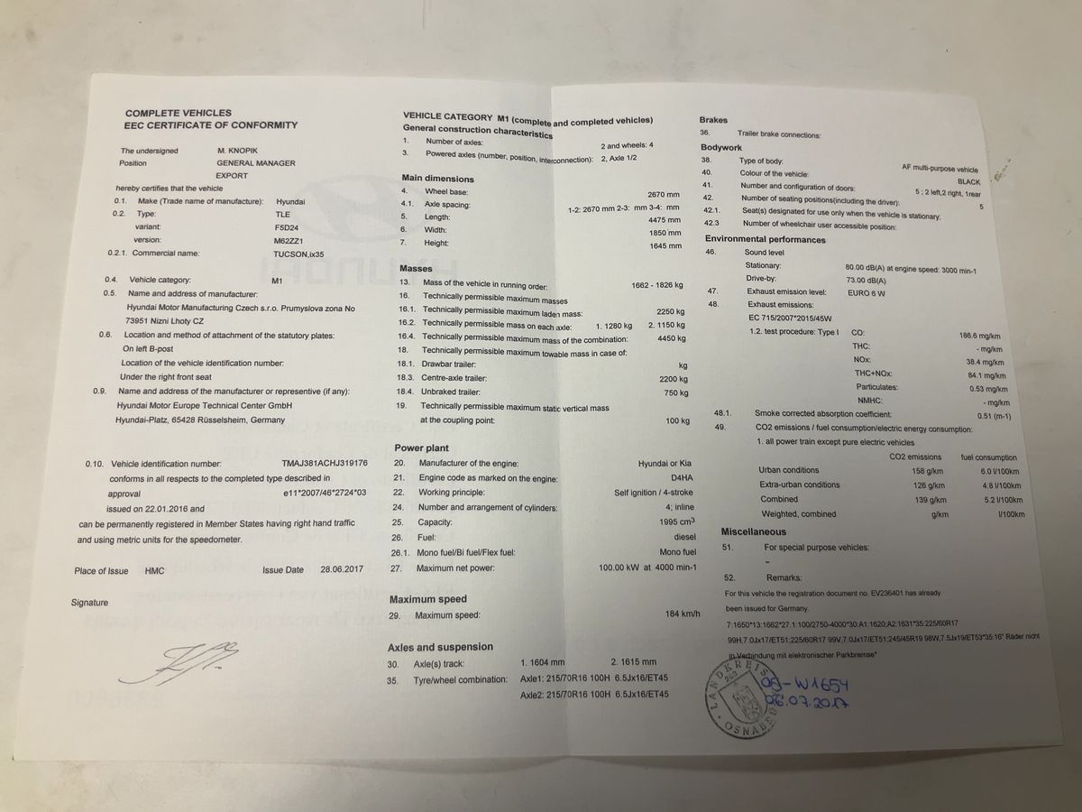 Hyundai Tucson d'occasion