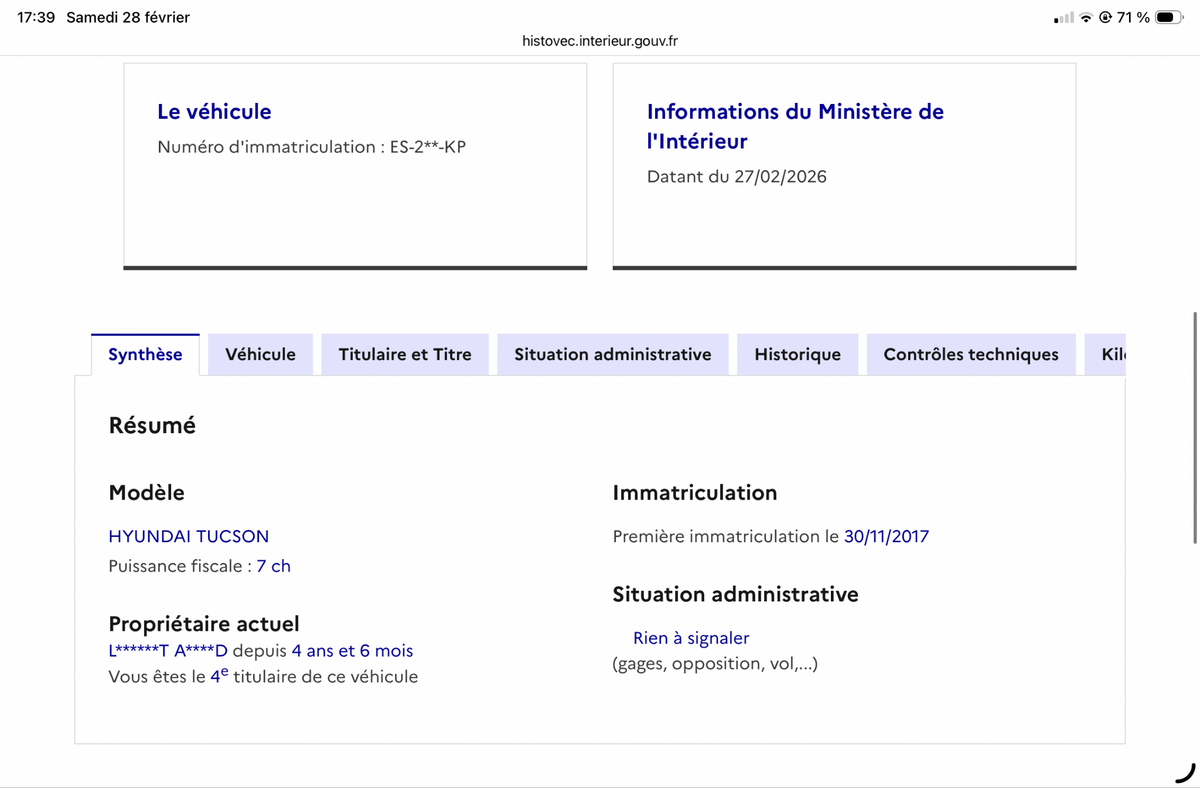 Hyundai Tucson d'occasion