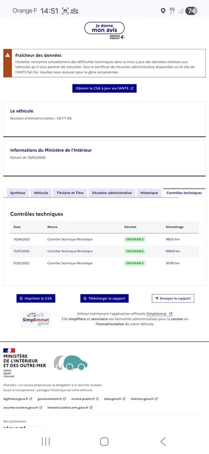 Renault Talisman d'occasion