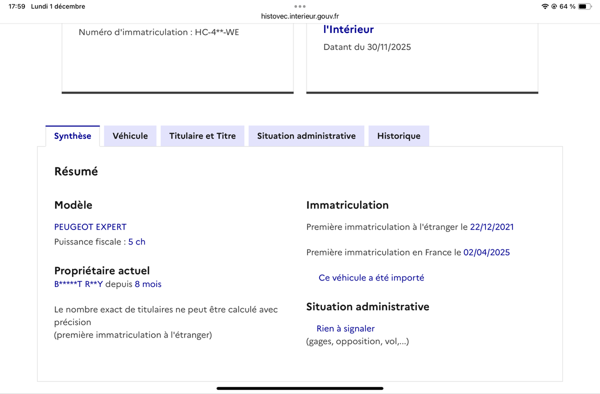 Peugeot Expert d'occasion