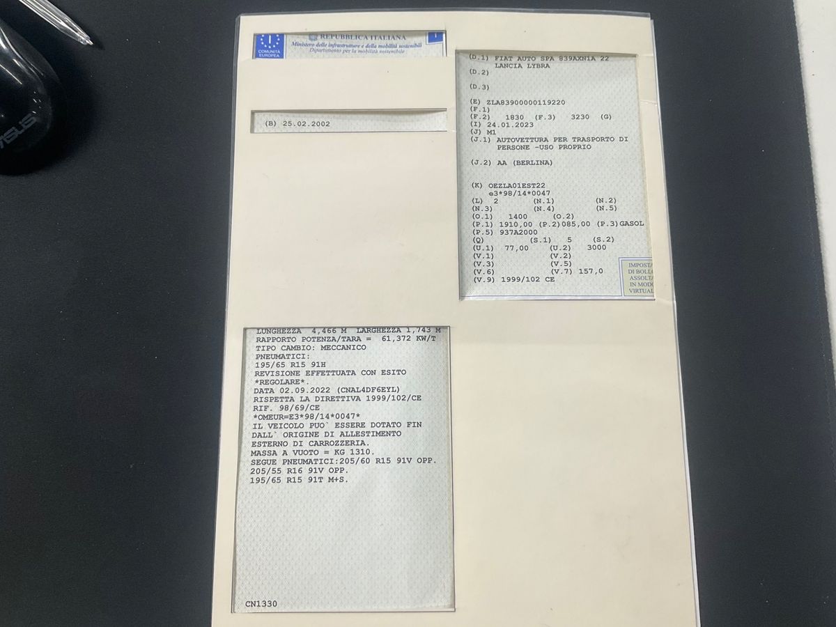 Lancia Lybra d'occasion