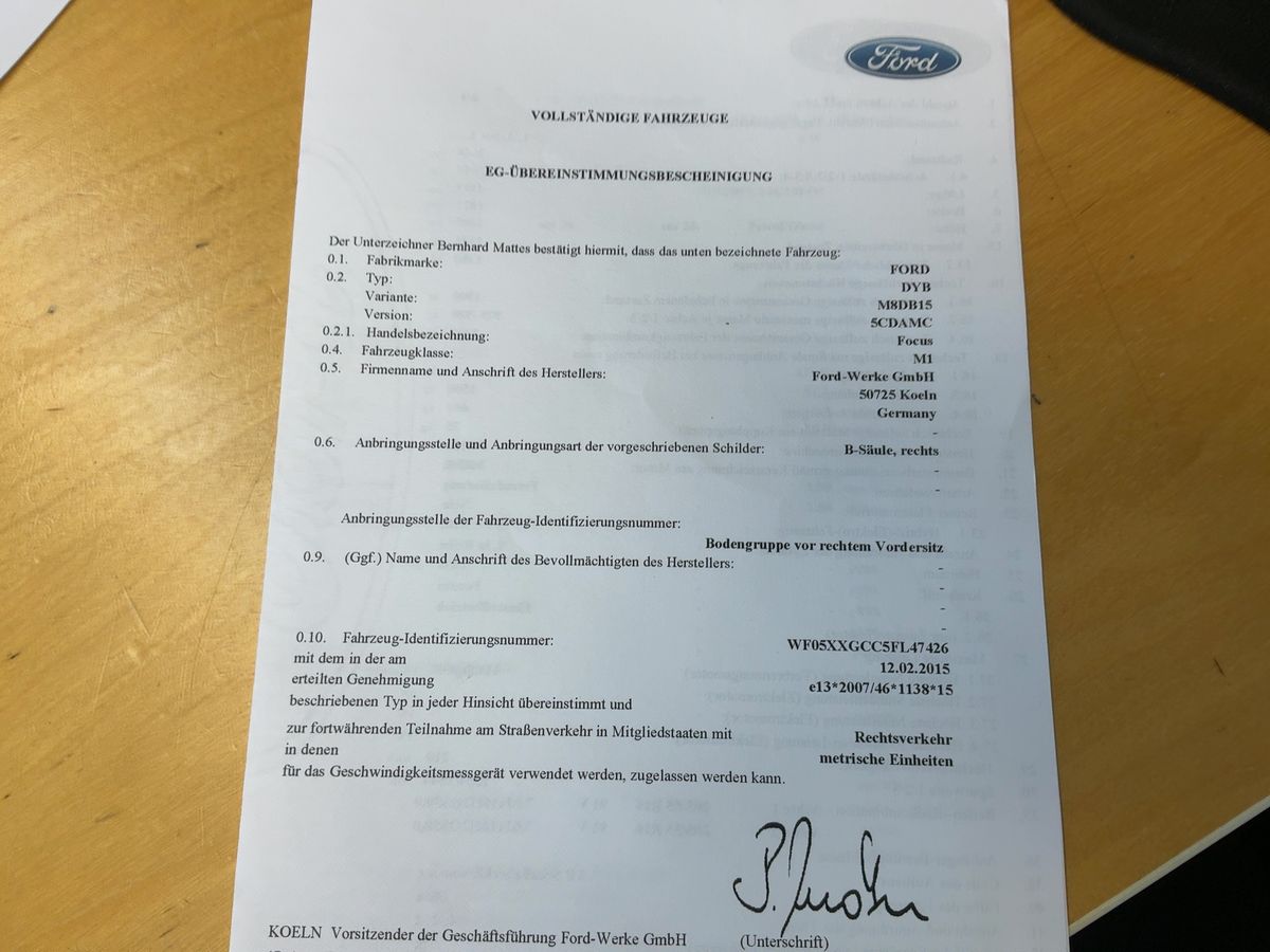 Ford Focus d'occasion