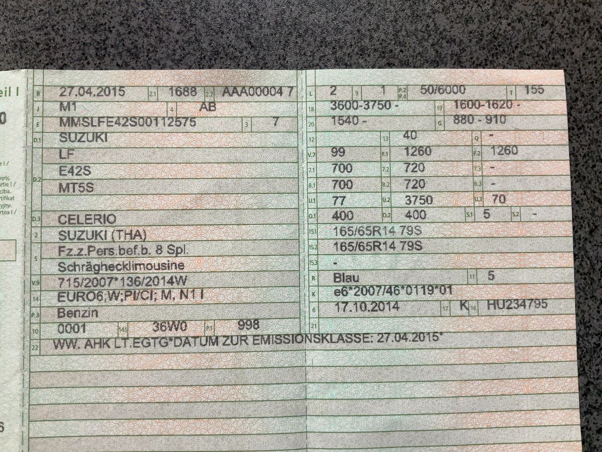 Suzuki Celerio d'occasion