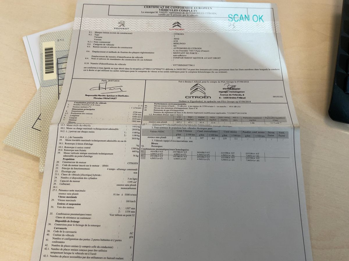 Citroen Berlingo d'occasion