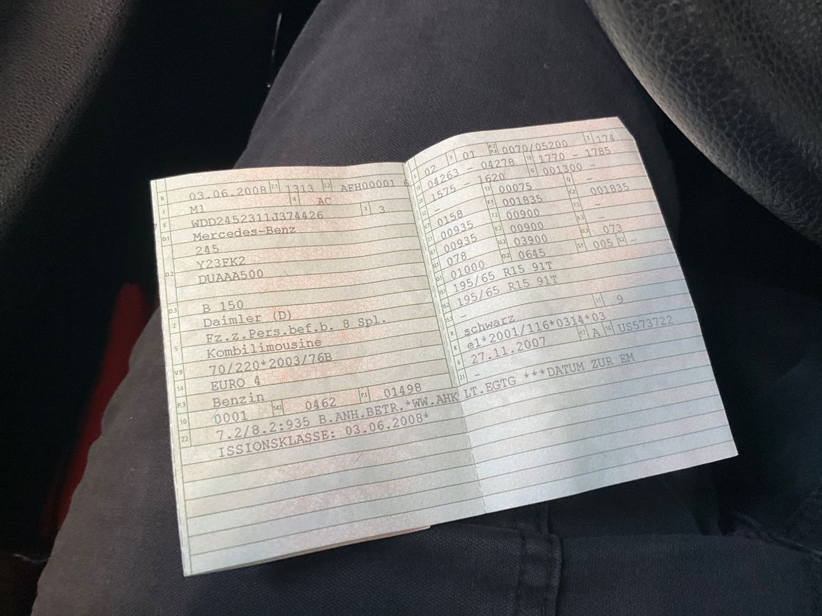 Mercedes-Benz B-Klasse B 150