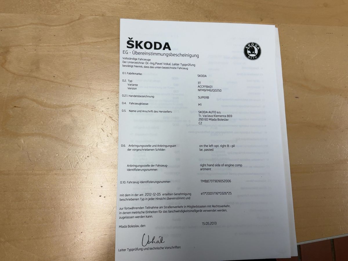 Skoda Superb d'occasion