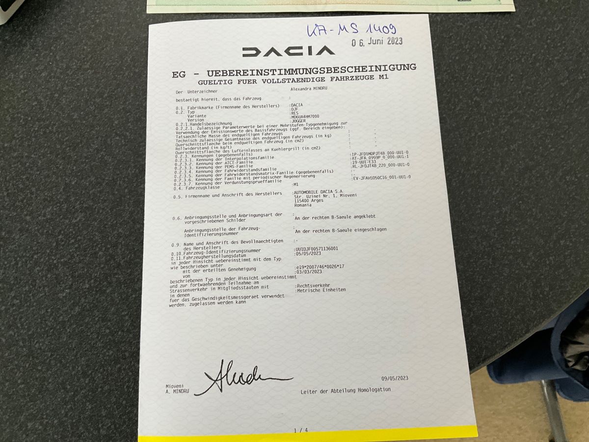 Dacia Jogger d'occasion