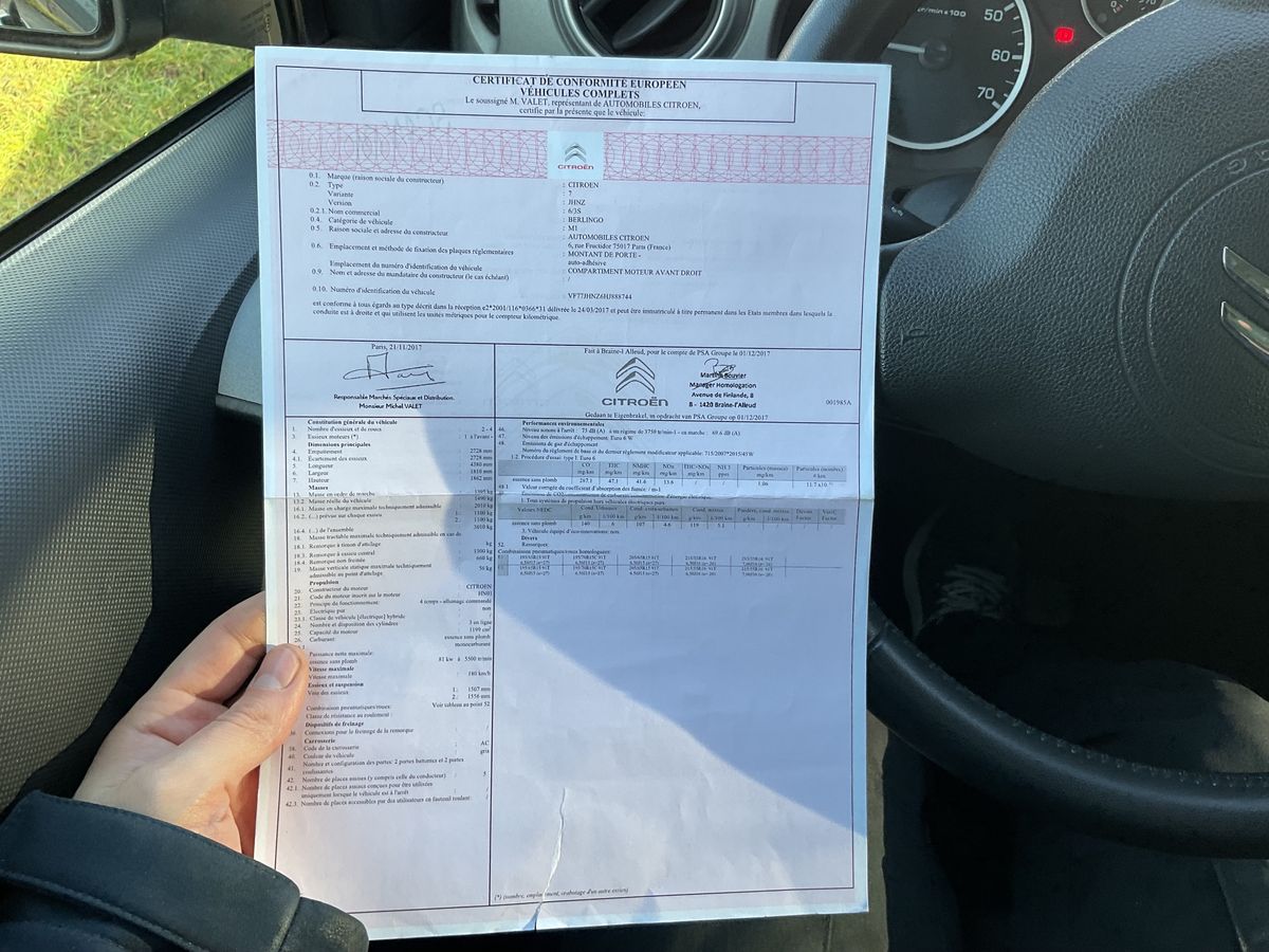 Citroen Berlingo d'occasion