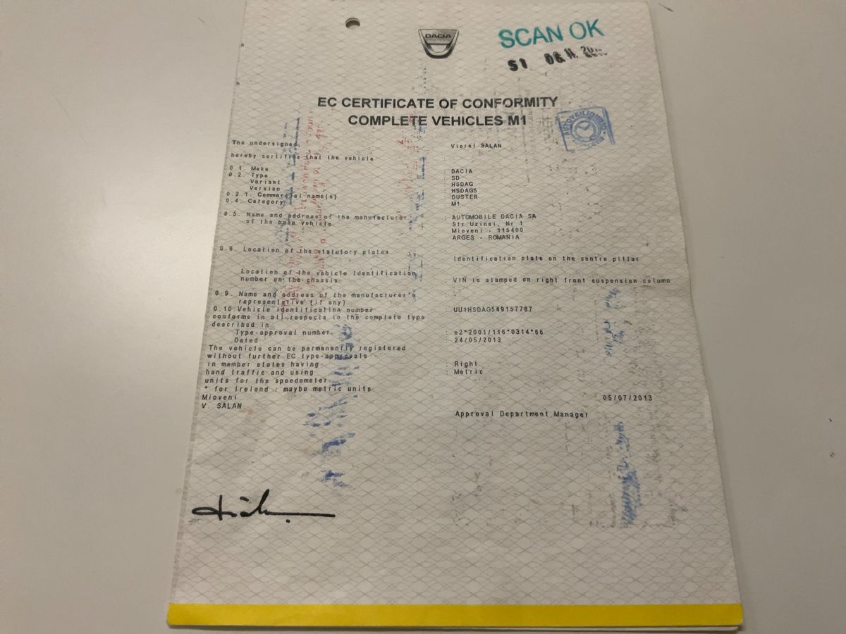 Dacia Duster d'occasion