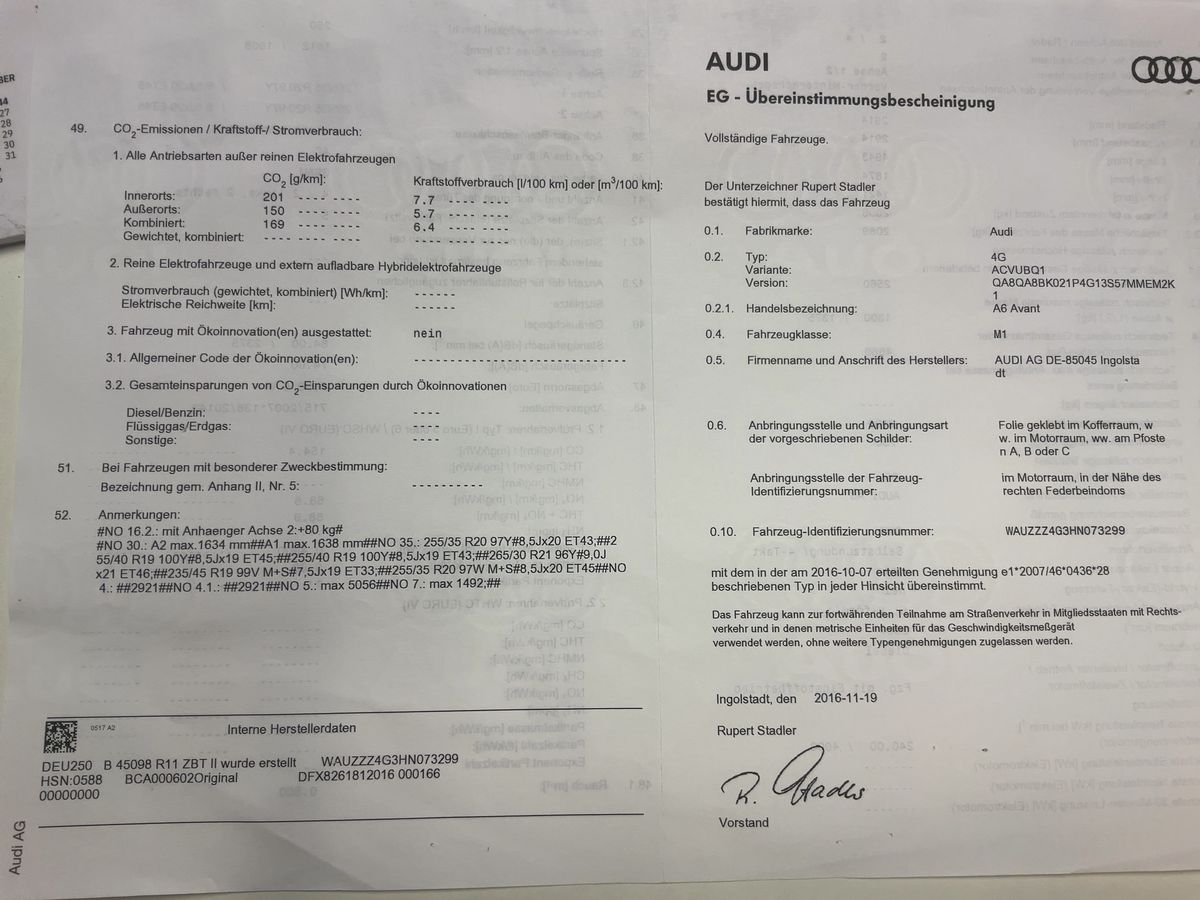 Audi A6 d'occasion