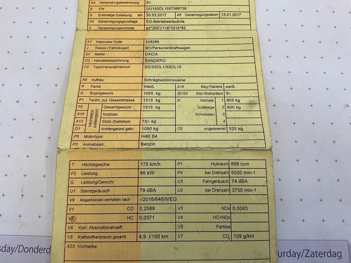 Dacia Sandero 0.9 TCe Supreme