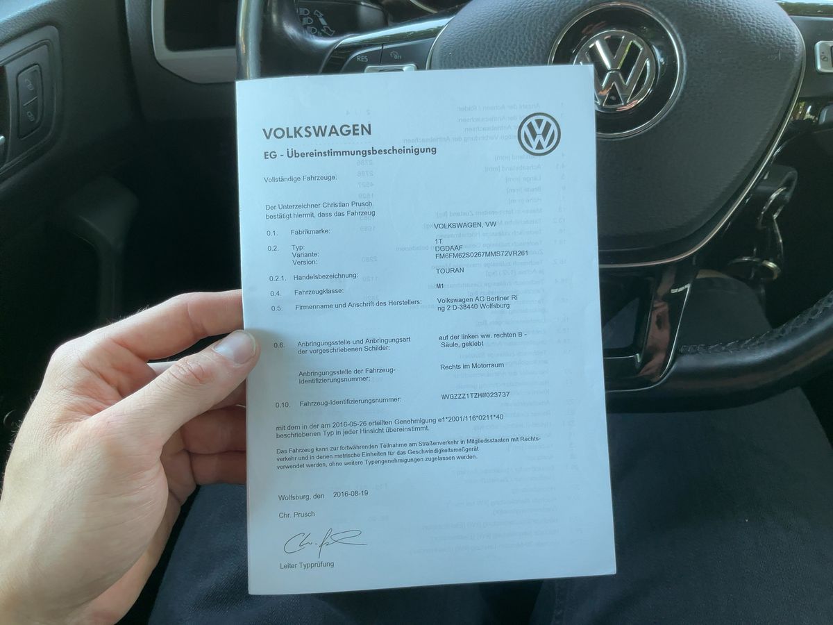 Volkswagen Touran d'occasion