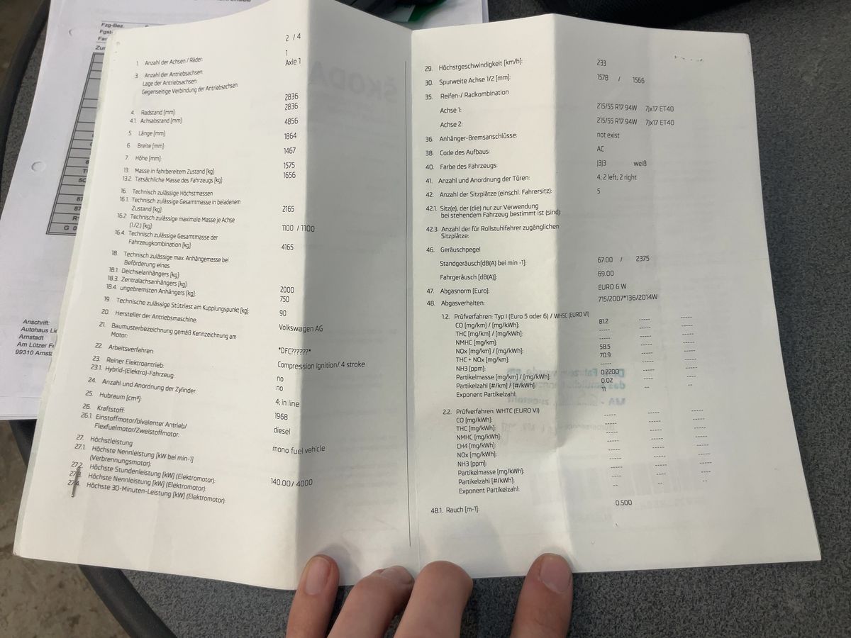 Skoda Superb d'occasion