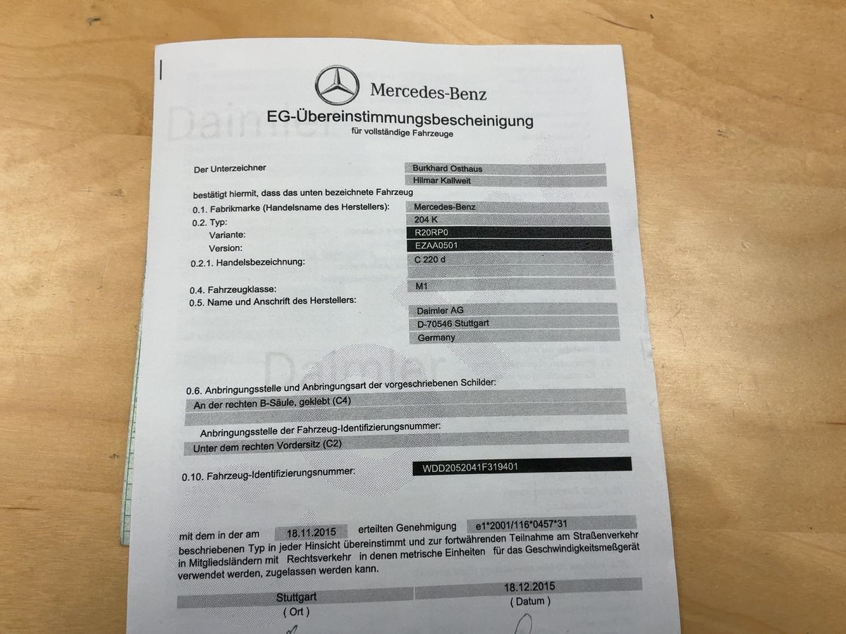 Mercedes-Benz C-Klasse d'occasion