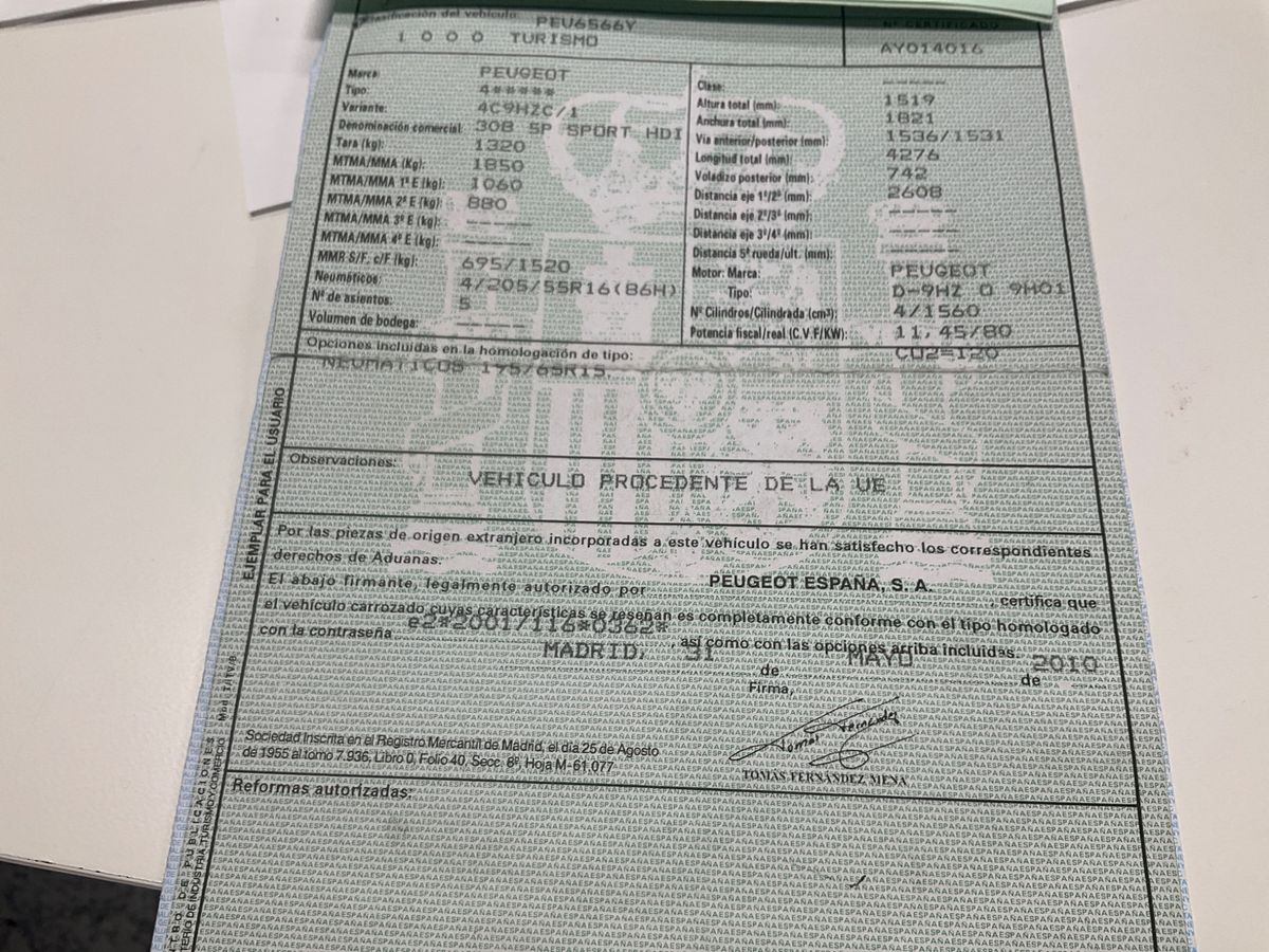 Peugeot 308 d'occasion