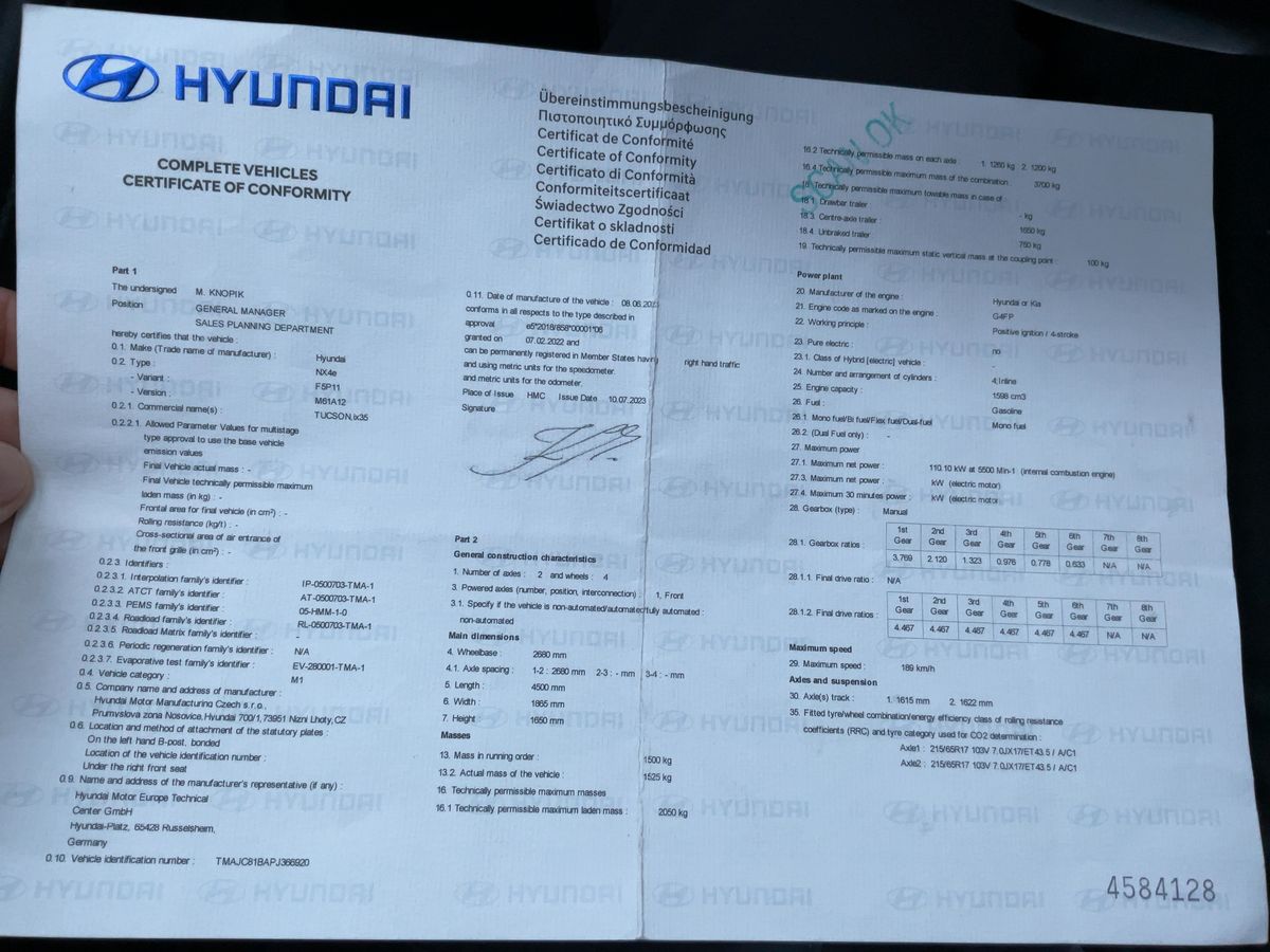 Hyundai Tucson d'occasion