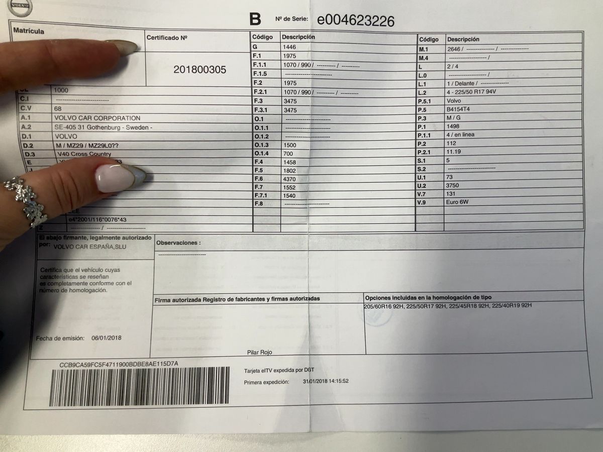 Volvo V40 d'occasion