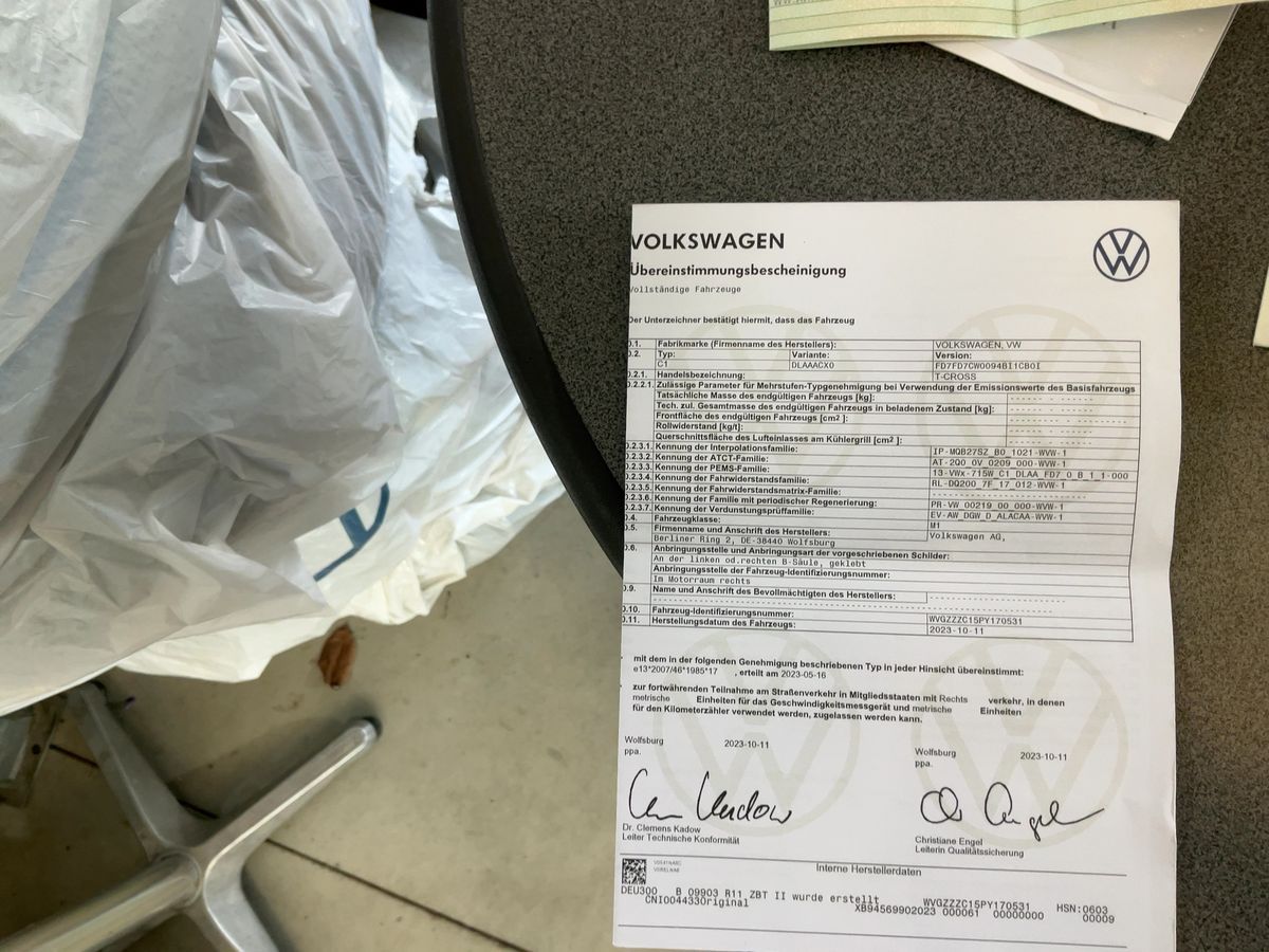 Volkswagen T-Cross d'occasion