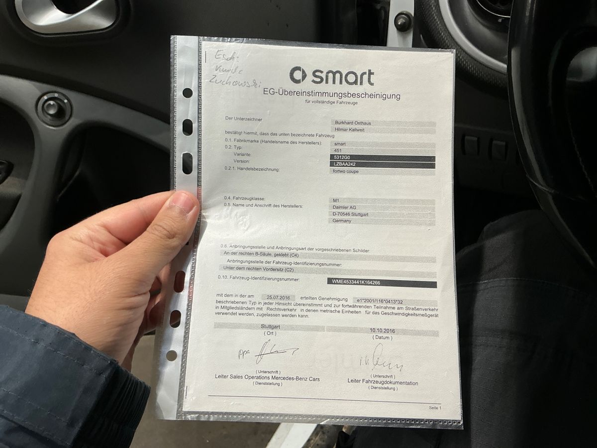 Smart fortwo d'occasion