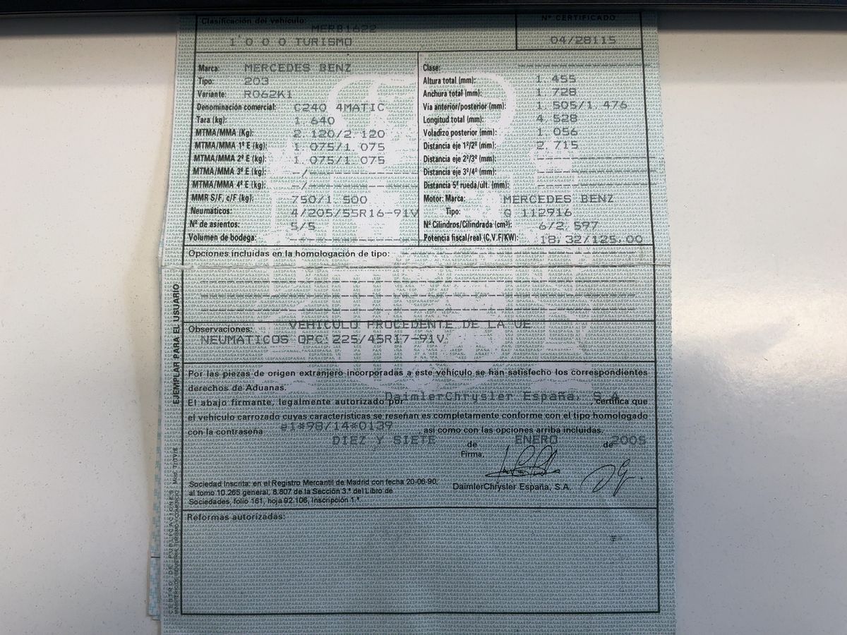 Mercedes-Benz C-Klasse d'occasion