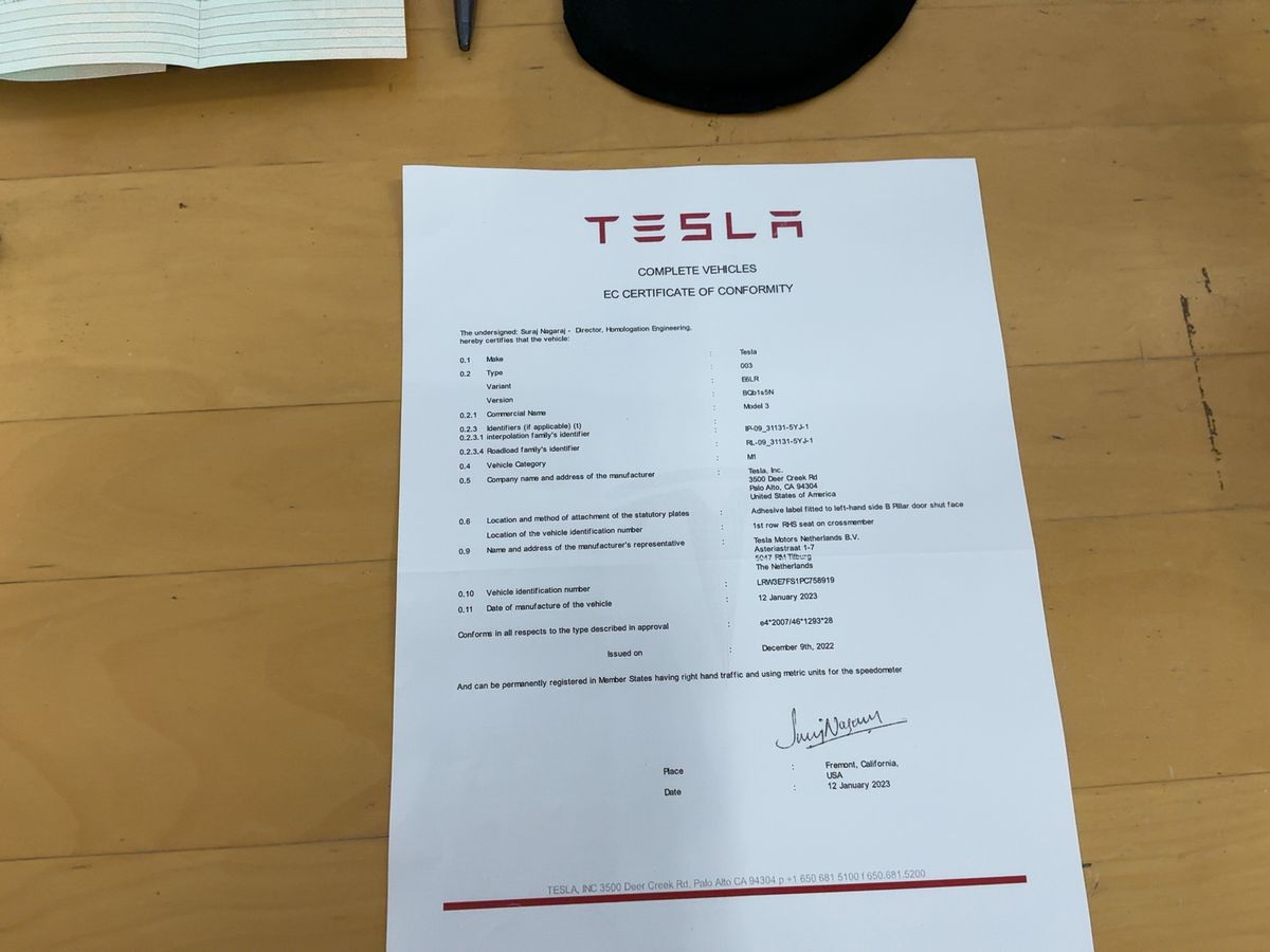 Tesla Model d'occasion