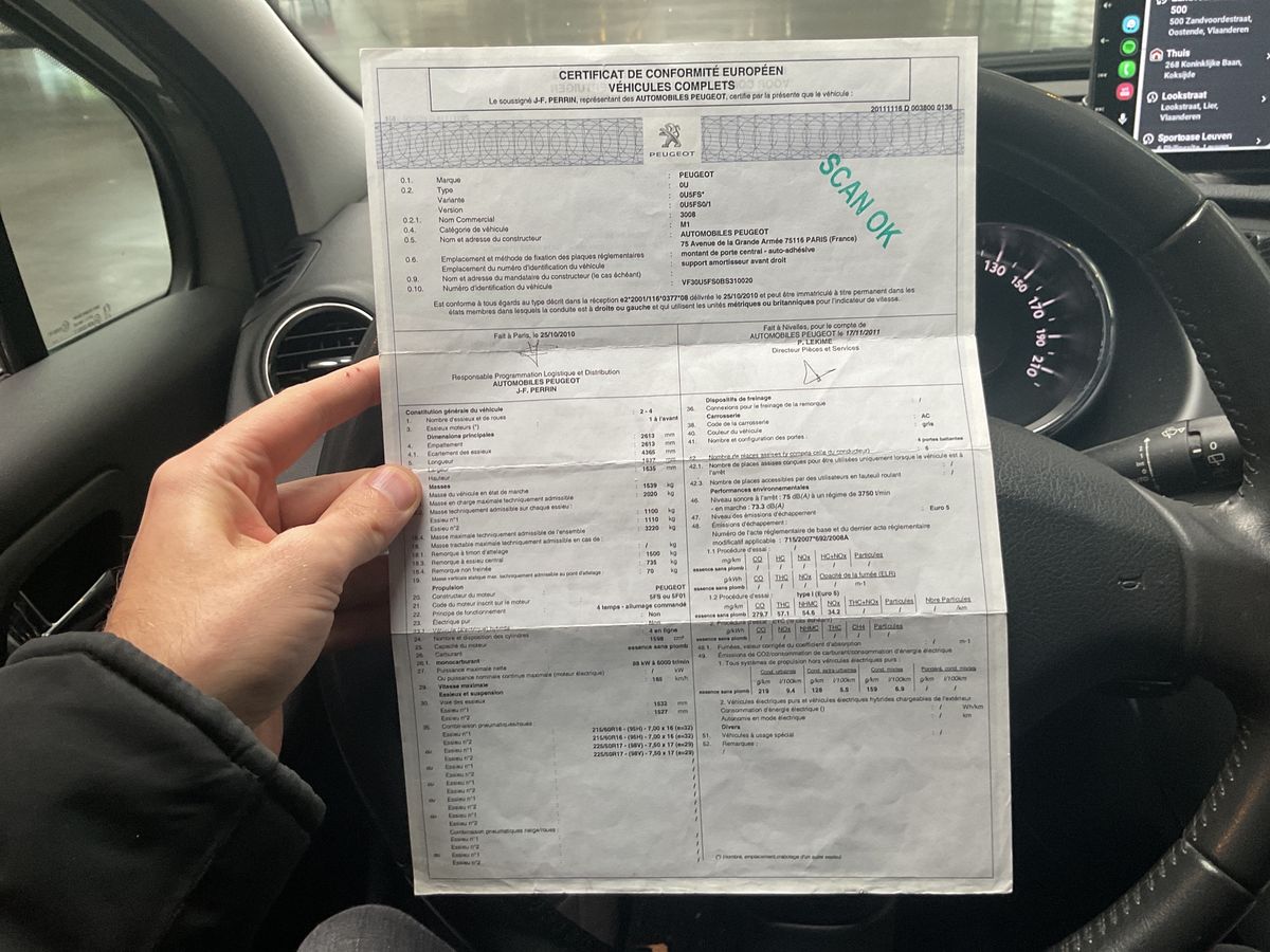 Peugeot 3008 1.6 Active