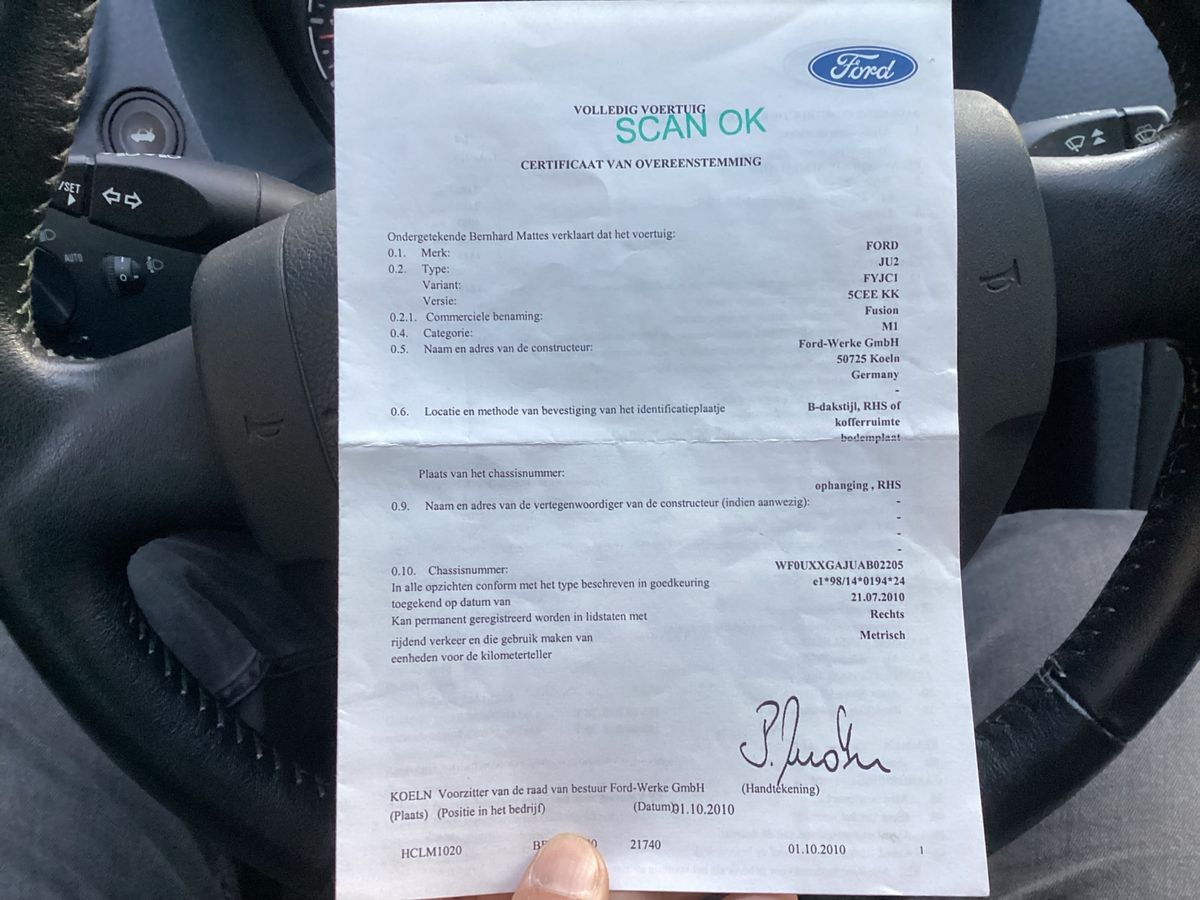 Ford Fusion 1.6 Style