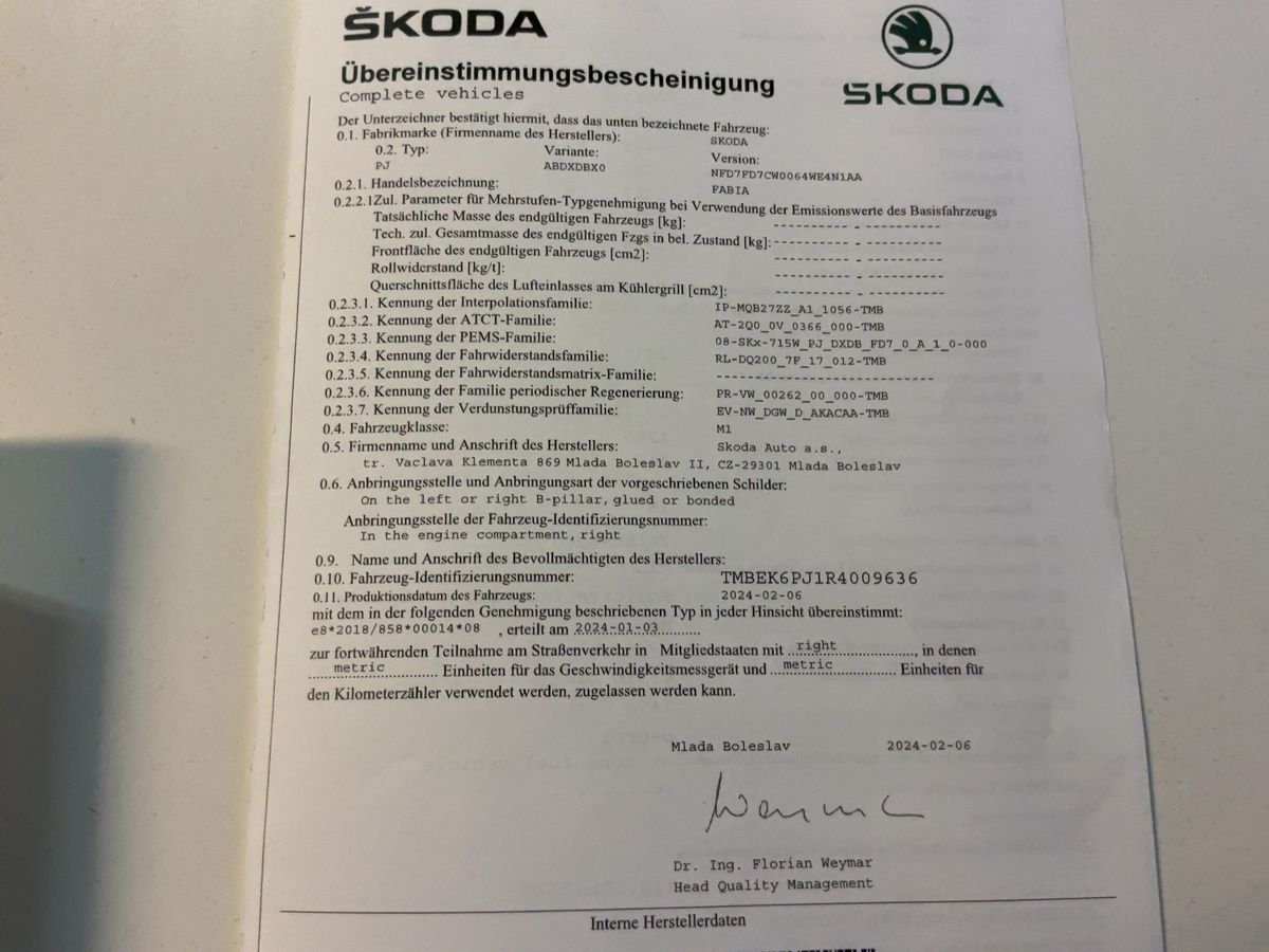 Skoda Fabia d'occasion