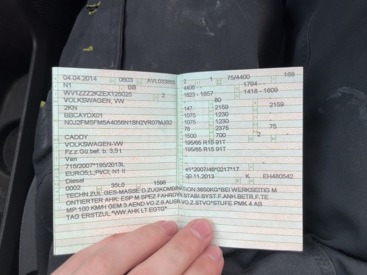 Volkswagen Caddy 1.6 TDI Kasten