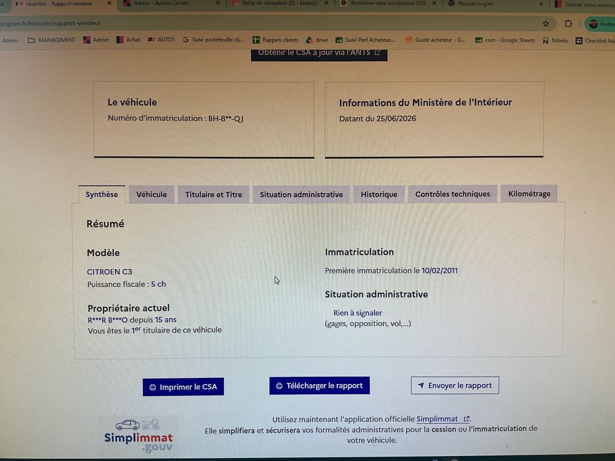 Citroen C3 d'occasion