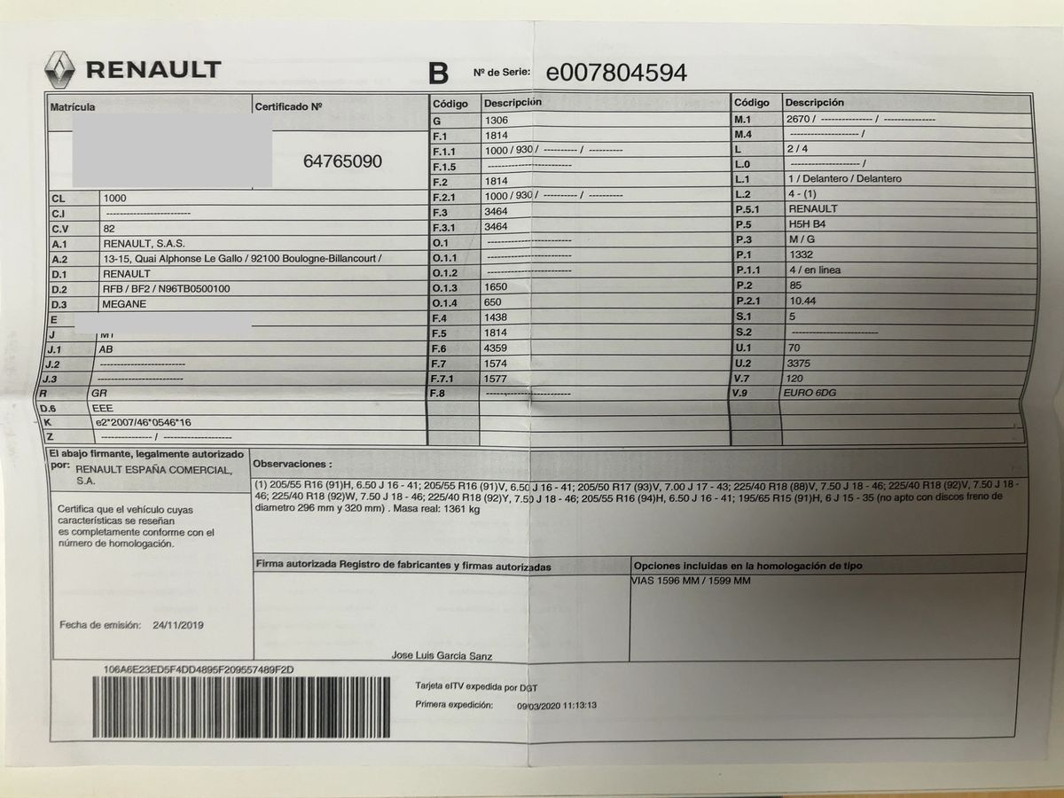 Renault Megane d'occasion