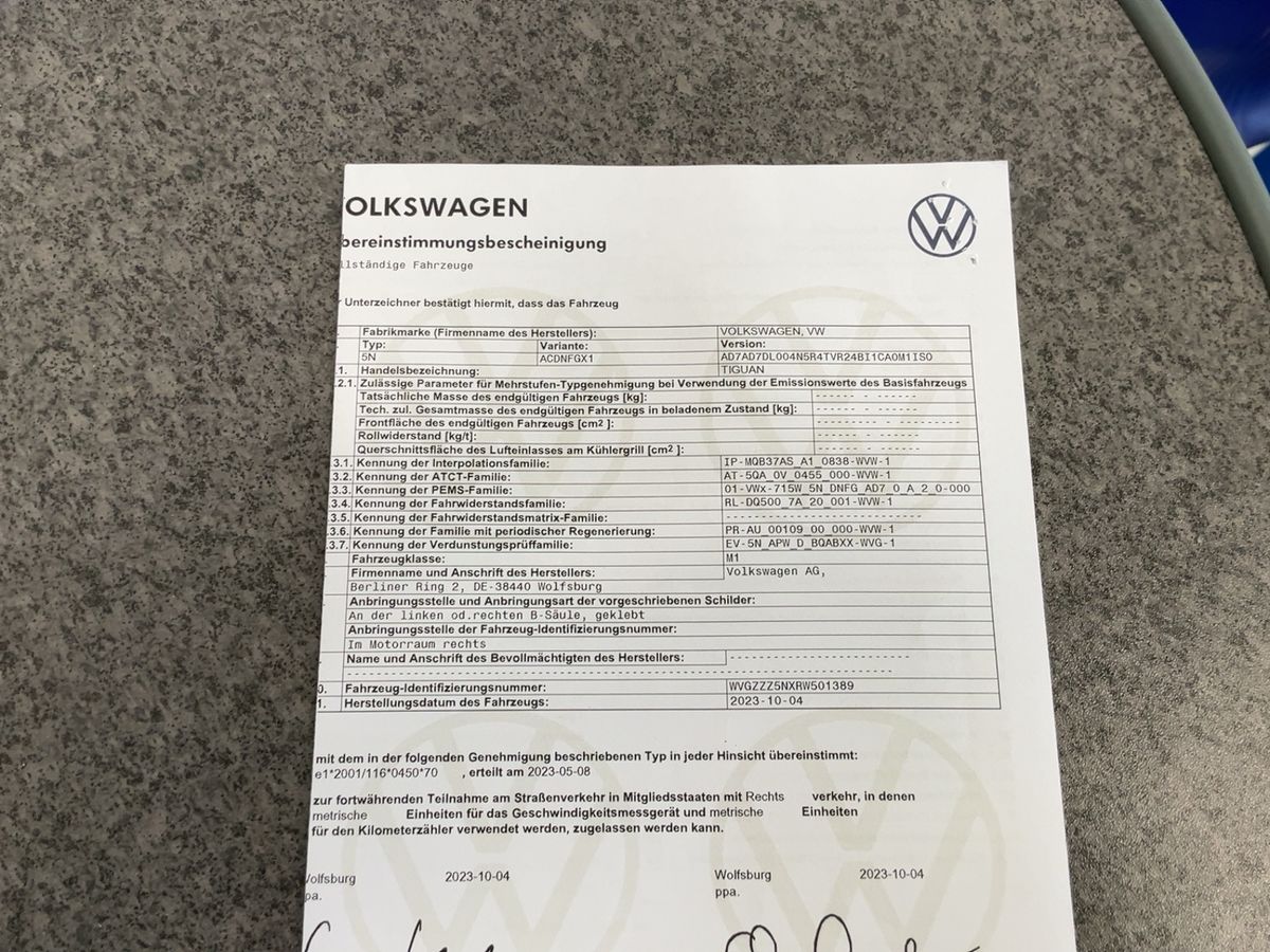 Volkswagen Tiguan d'occasion