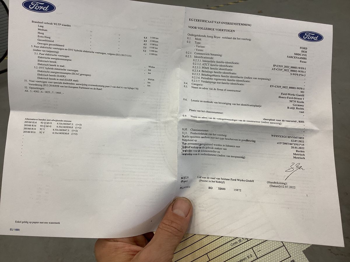 Ford Focus 1.0 EcoBoost Mild-Hybrid ST-Line